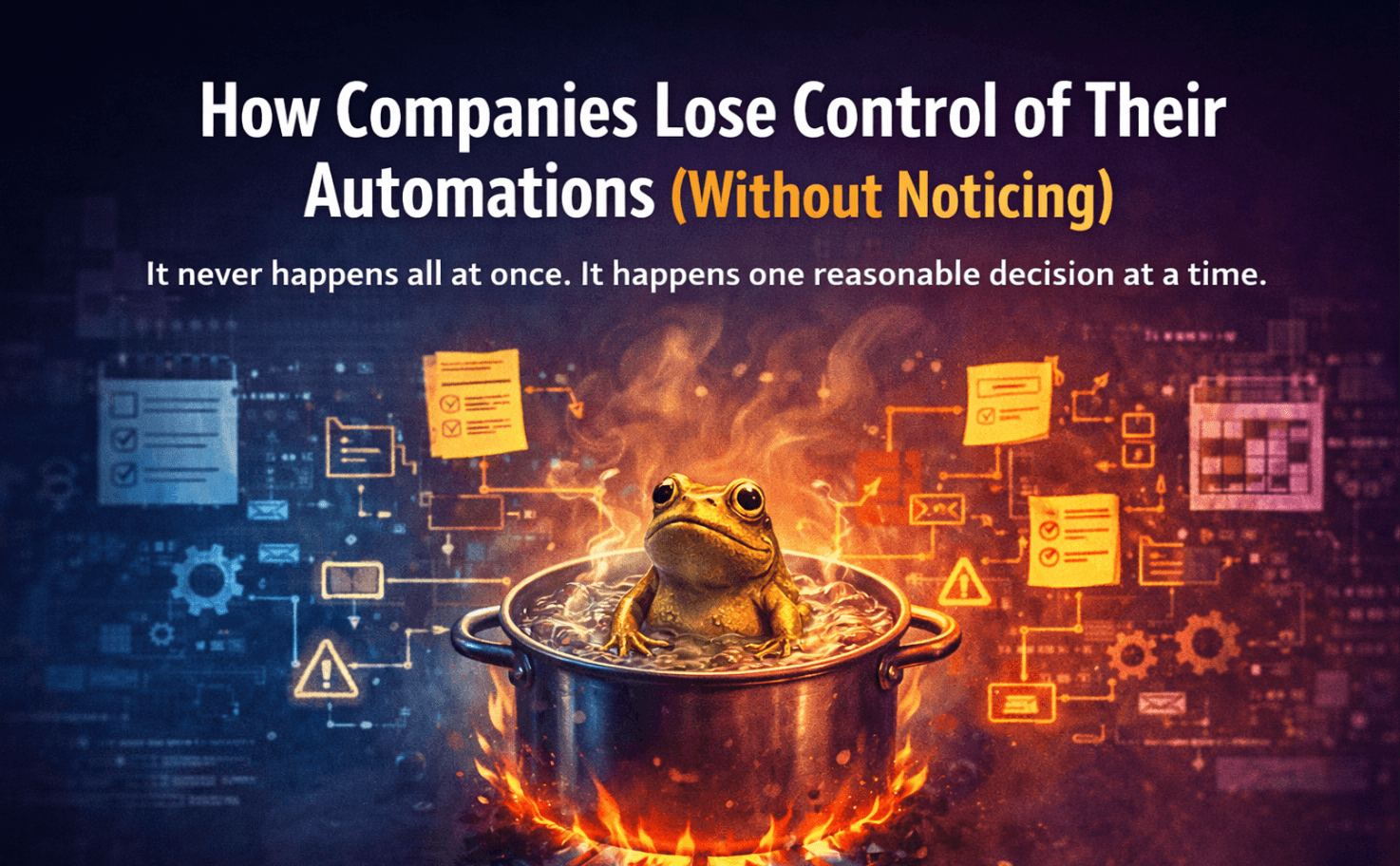 How Companies Lose Control of Their Automations (Without Noticing)