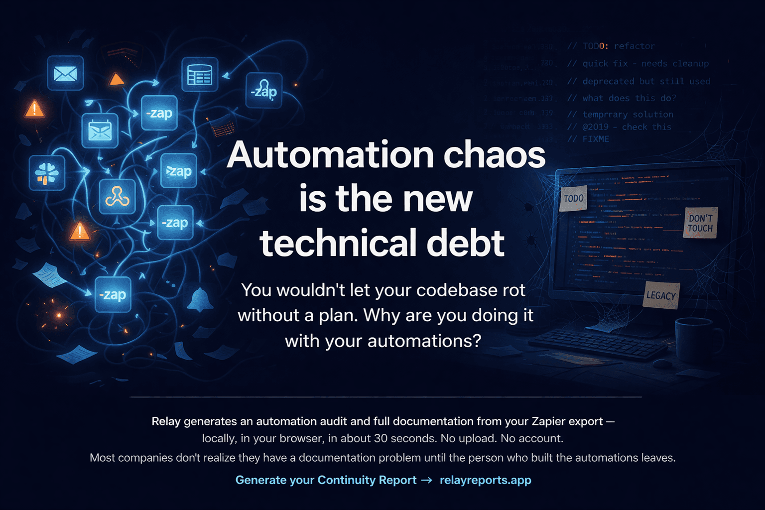Automation chaos is the new technical debt
